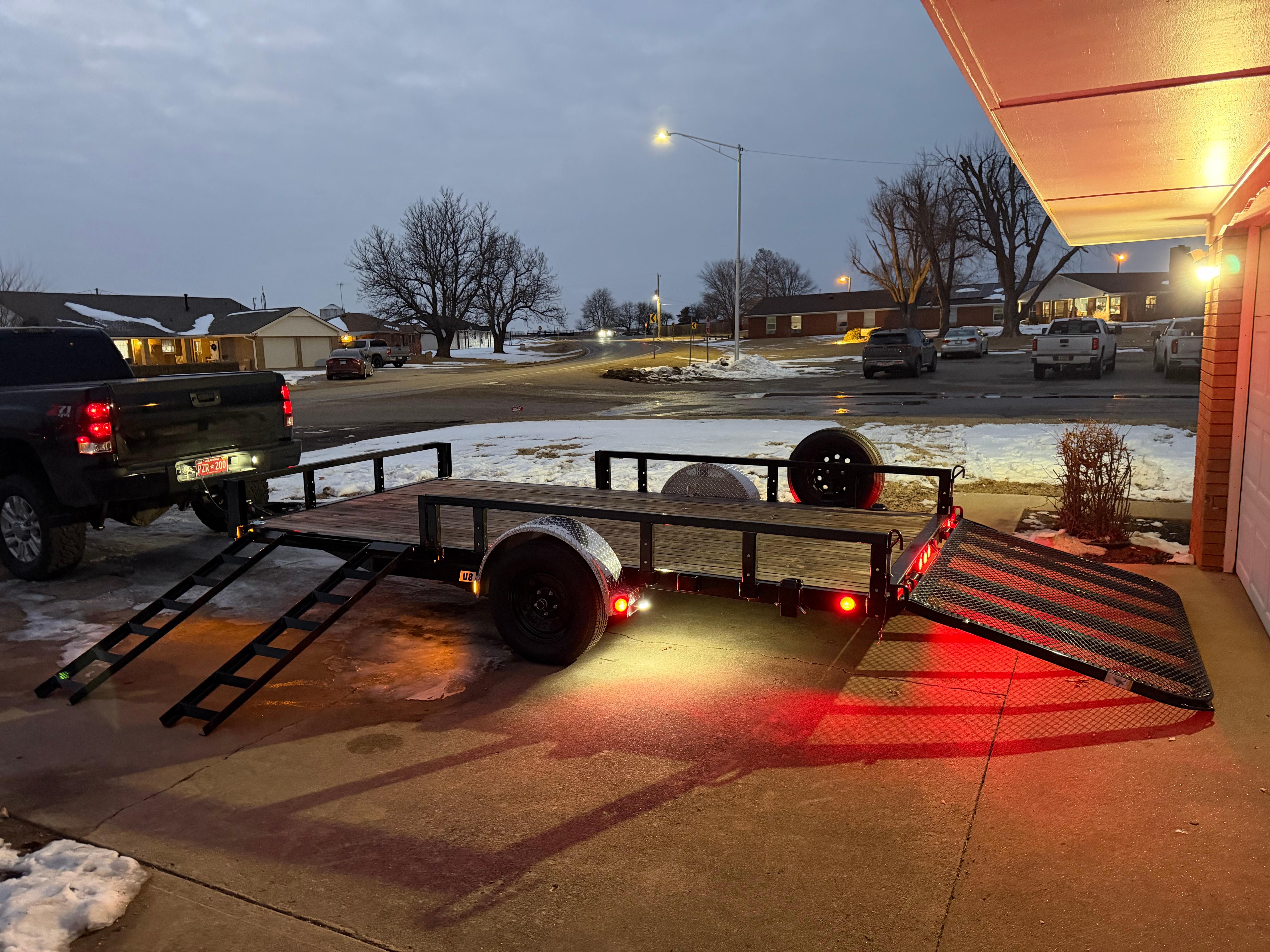 7x14 Utility Trailer thumbnail 2